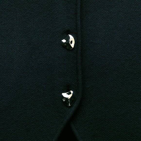 Zara Cropped Knit Top - Green-blue - new with tags (size: small) - Picture 3 of 7